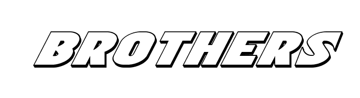 Ninja Garden 3D Italic  Free Fonts Download