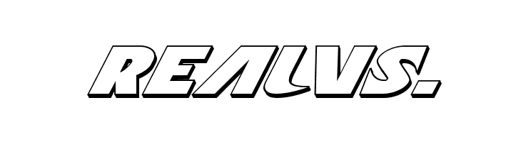 Ninja Garden 3D Italic  Free Fonts Download