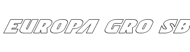 Ninja Garden Outline Italic  Free Fonts Download
