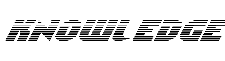 Ninja Garden Gradient Italic  Free Fonts Download