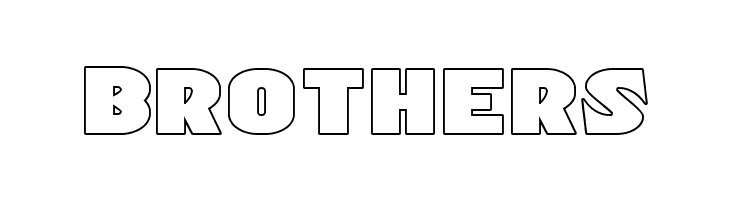 Ninja Garden Outline  Free Fonts Download