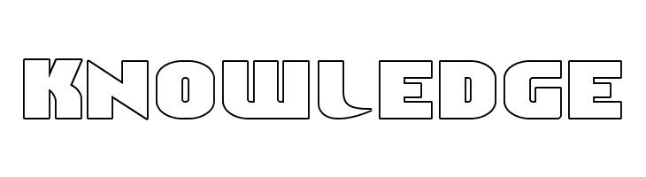 Ninja Garden Outline  Free Fonts Download