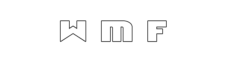 Ninja Garden Outline  Free Fonts Download