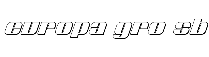 Nolo Contendre 3D Italic  Free Fonts Download