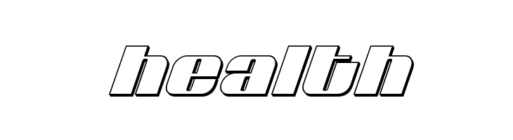 Nolo Contendre 3D Italic  Free Fonts Download
