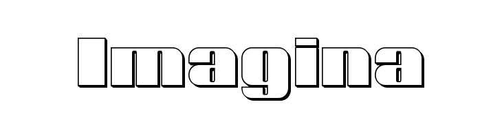 Nolo Contendre 3D  Free Fonts Download