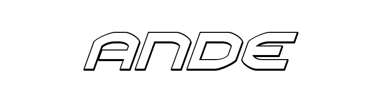 Oberon Outline Italic  Free Fonts Download