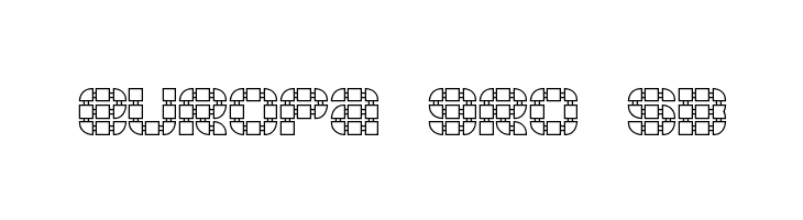 Konector O1 -BRK-  Free Fonts Download