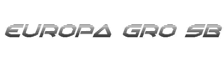 Oberon Gradient Italic  Free Fonts Download