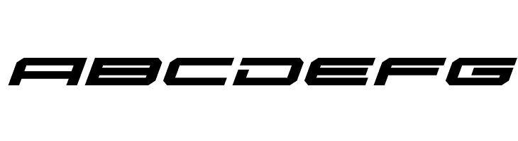 Oramac Expanded Italic  Free Fonts Download