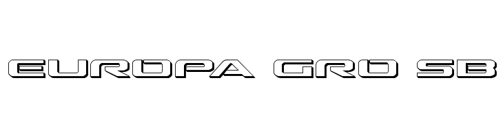 Outrider 3D  Free Fonts Download