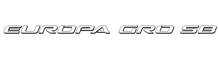 Outrider 3D Italic Italic  Free Fonts Download