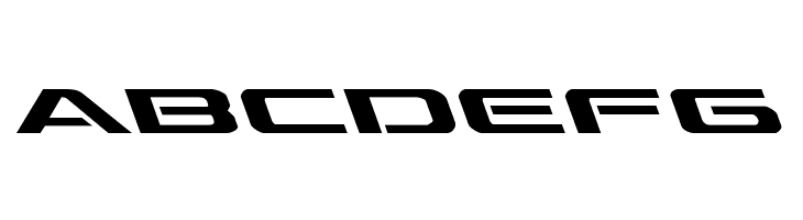 Outrider Leftalic Italic  Free Fonts Download