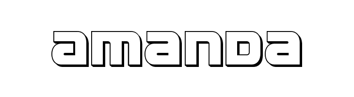 Ozda 3D  Free Fonts Download