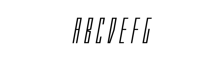 Phantacon Expanded Italic  Free Fonts Download