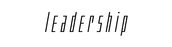 Phantacon Expanded Italic  Free Fonts Download