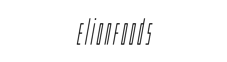 Phantacon Condensed Italic  Free Fonts Download