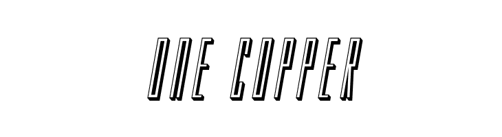 Phantacon 3D Italic  Free Fonts Download