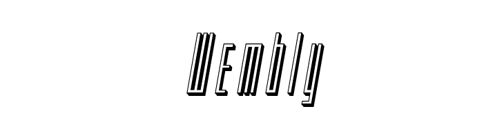 Phantacon 3D Italic  Free Fonts Download