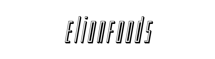 Phantacon 3D Italic  Free Fonts Download