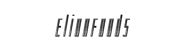 Phantacon Chrome Italic  Free Fonts Download