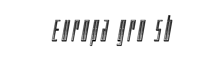 Phantacon Chrome Italic  Free Fonts Download
