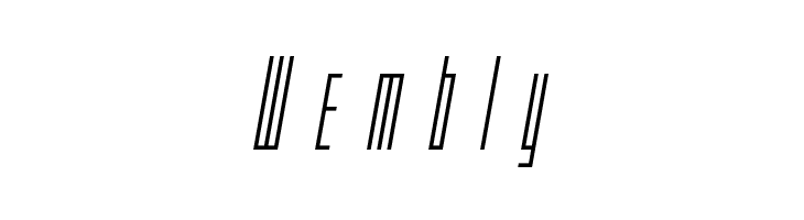 Phantacon Title Italic  Free Fonts Download