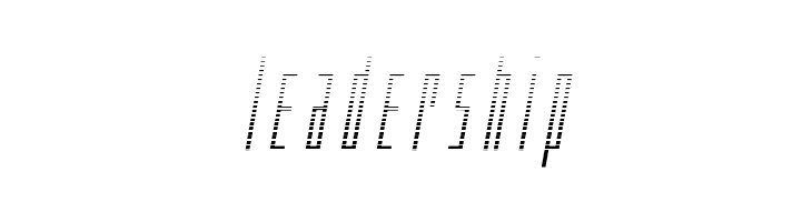 Phantacon Gradient Italic  Free Fonts Download