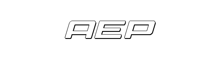 Phoenicia Lower Case 3D Italic  Free Fonts Download