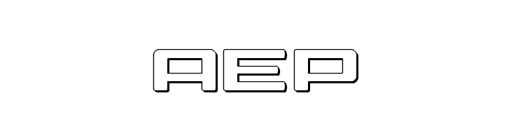 Phoenicia Lower Case 3D  Free Fonts Download