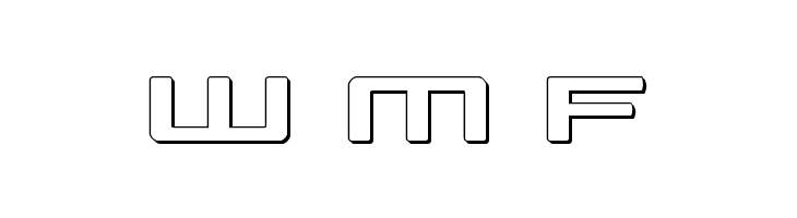 Phoenicia Lower Case 3D  Free Fonts Download