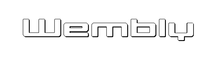 Phoenicia Lower Case 3D  Free Fonts Download