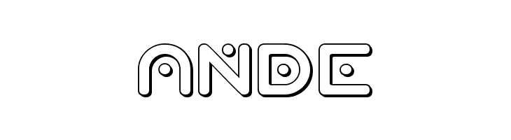 Planet X Compact 3D  Free Fonts Download