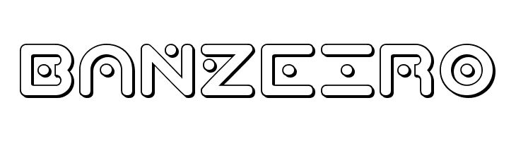 Planet X Compact 3D  Free Fonts Download