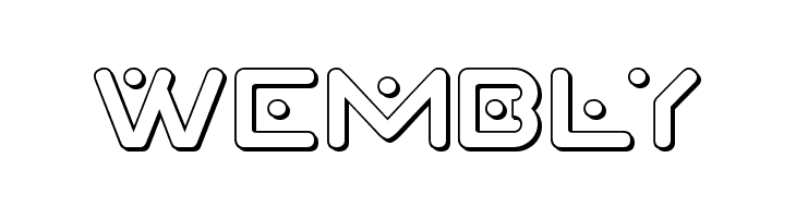 Planet X Compact 3D  Free Fonts Download