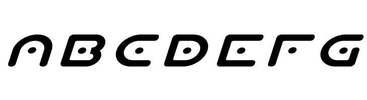 Planet X Expanded Italic  Free Fonts Download