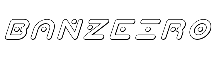 Planet X 3D Italic  Free Fonts Download