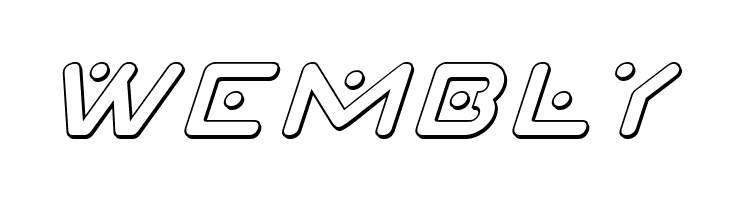 Planet X 3D Italic  Free Fonts Download