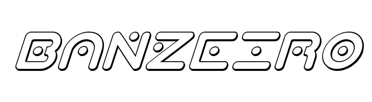 Planet X Compact 3D Italic  Free Fonts Download