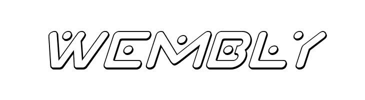 Planet X Compact 3D Italic  Free Fonts Download