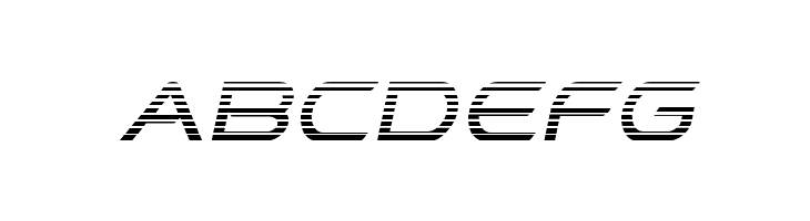 Promethean Gradient Italic  Free Fonts Download