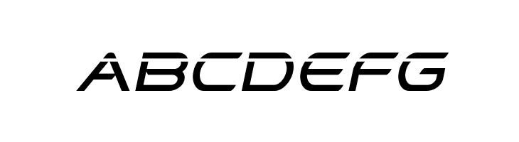 Promethean Laser Italic  Free Fonts Download