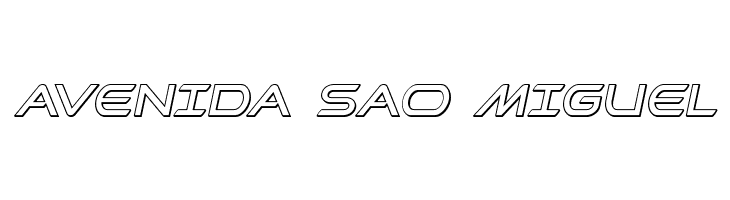 Promethean Outline Italic  Free Fonts Download