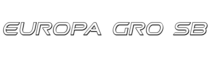 Promethean Outline Italic  Free Fonts Download