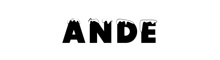 Snowy Plain  Free Fonts Download