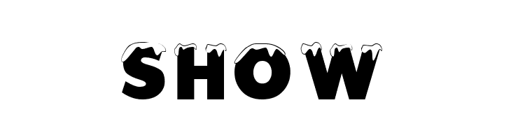 Snowy Plain  Free Fonts Download