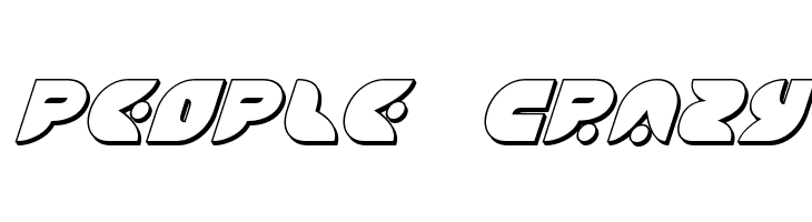 Puff Angel 3D Italic  Free Fonts Download