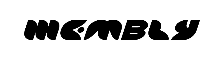 Puff Angel Expanded Italic  Free Fonts Download