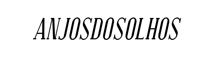 Covington Cond Italic  Free Fonts Download