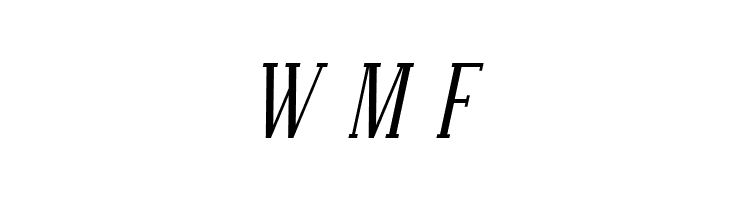 Covington Cond Italic  Free Fonts Download